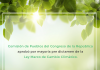 Comisión de Pueblos del Congreso: Aprueban por mayoría el pre dictamen de Ley Marco de Cambio Climático
